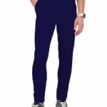 Men Regular Casual Navy Blue  Pants