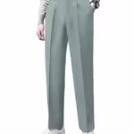 Men Formal Korean Slate Green Pant