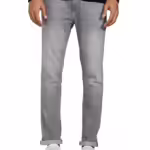 Classic Grey Men Cotton Rich Stretchable Jeans