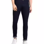 Blue Men's Slim Fit Denim  Stretchable Jeans
