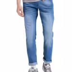 Blue Men Cotton Rich Stretchable Jeans