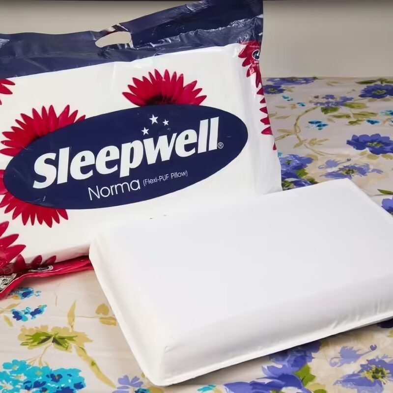 Seasons Polyester Foam Pillow (Single, Multicolour) -3 Pieces