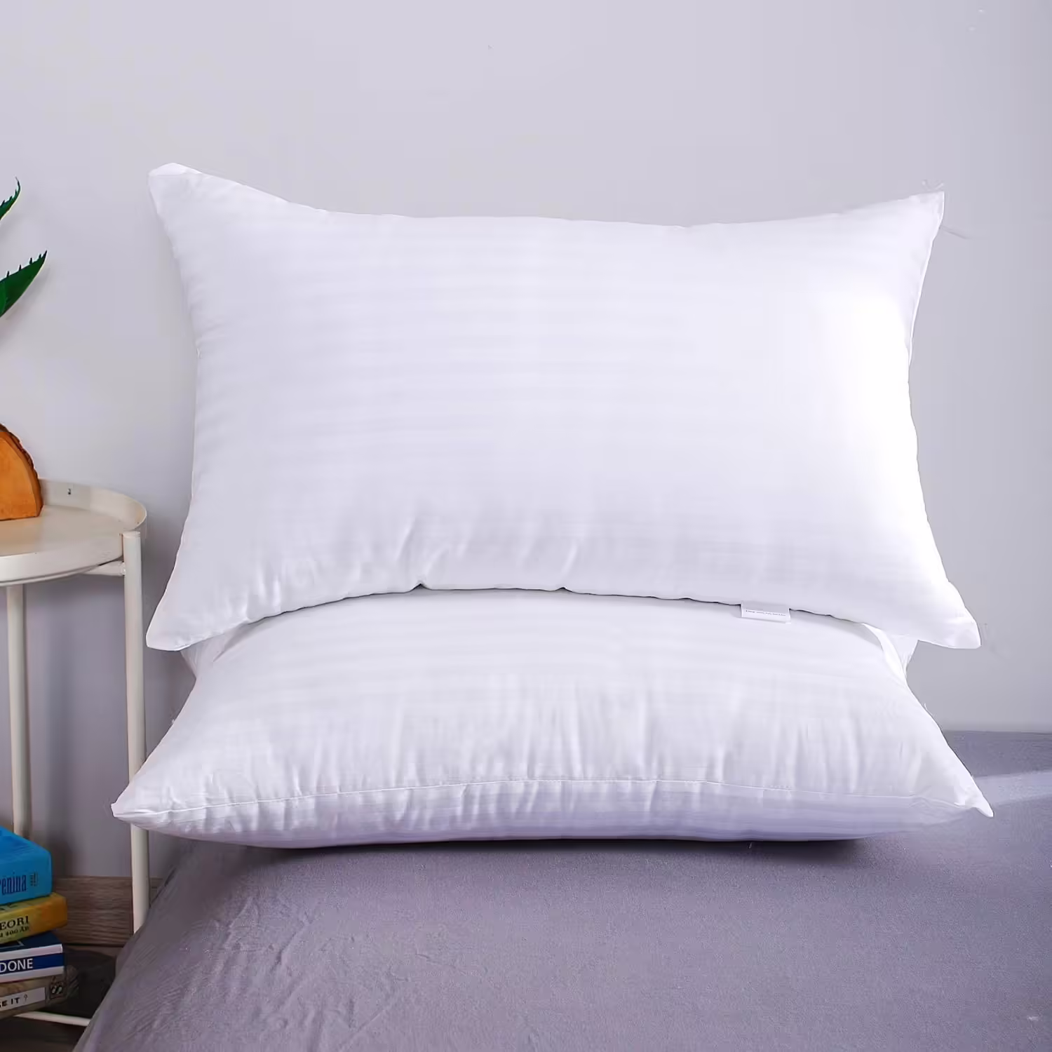 Seasons Premium Fibre Soft White Pillow Set Of 2