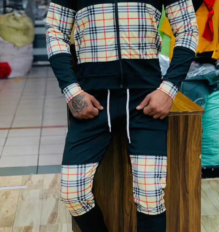 Classy Multi Dry Fit Zipper Men Trackpants