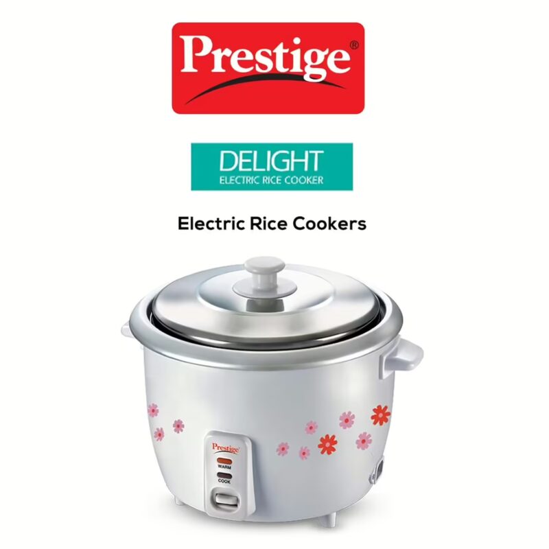 Prestige PRWO 1.8-2 Electric Rice Cooker with Steaming Feature??(1.8 L, White)