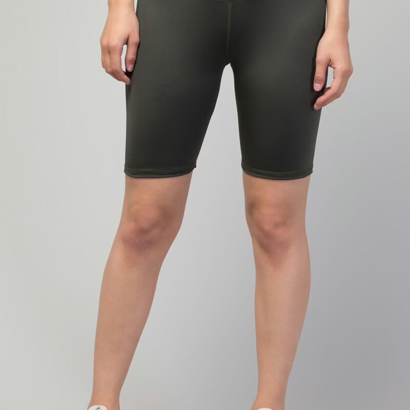 Fancy Green Women Cycling Shorts