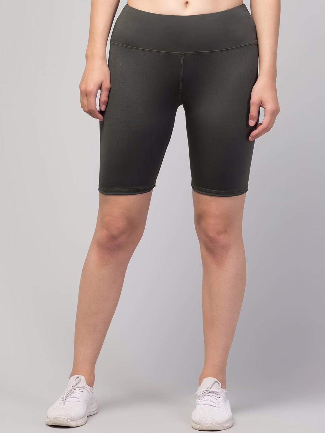 Fancy Green Women Cycling Shorts