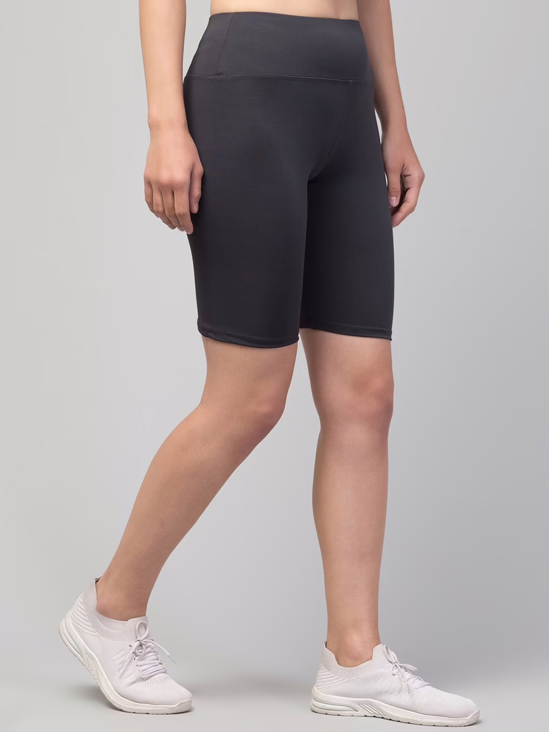 Fancy Grey Women Cycling Shorts