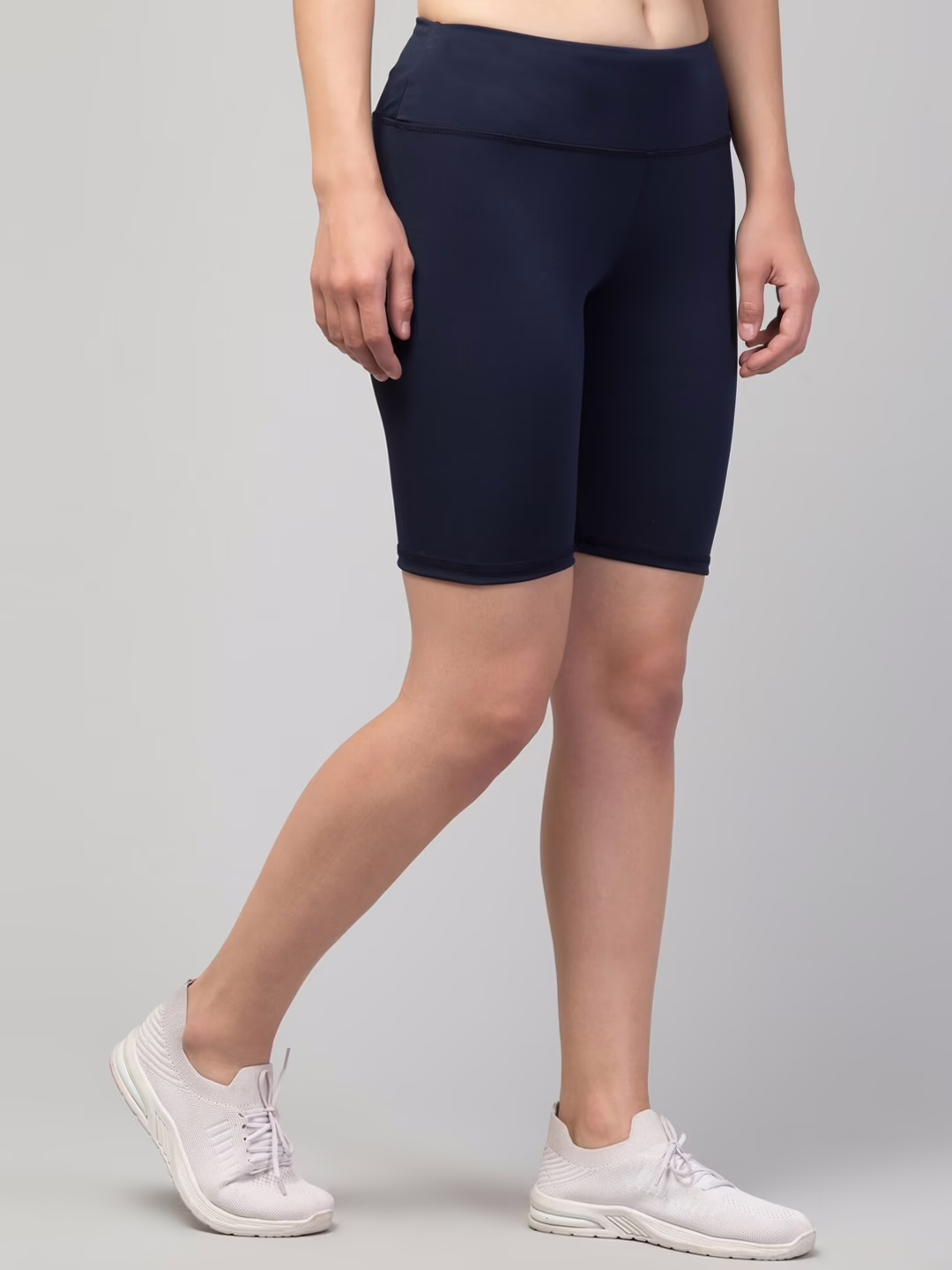 Fancy Navy Women Cycling Shorts
