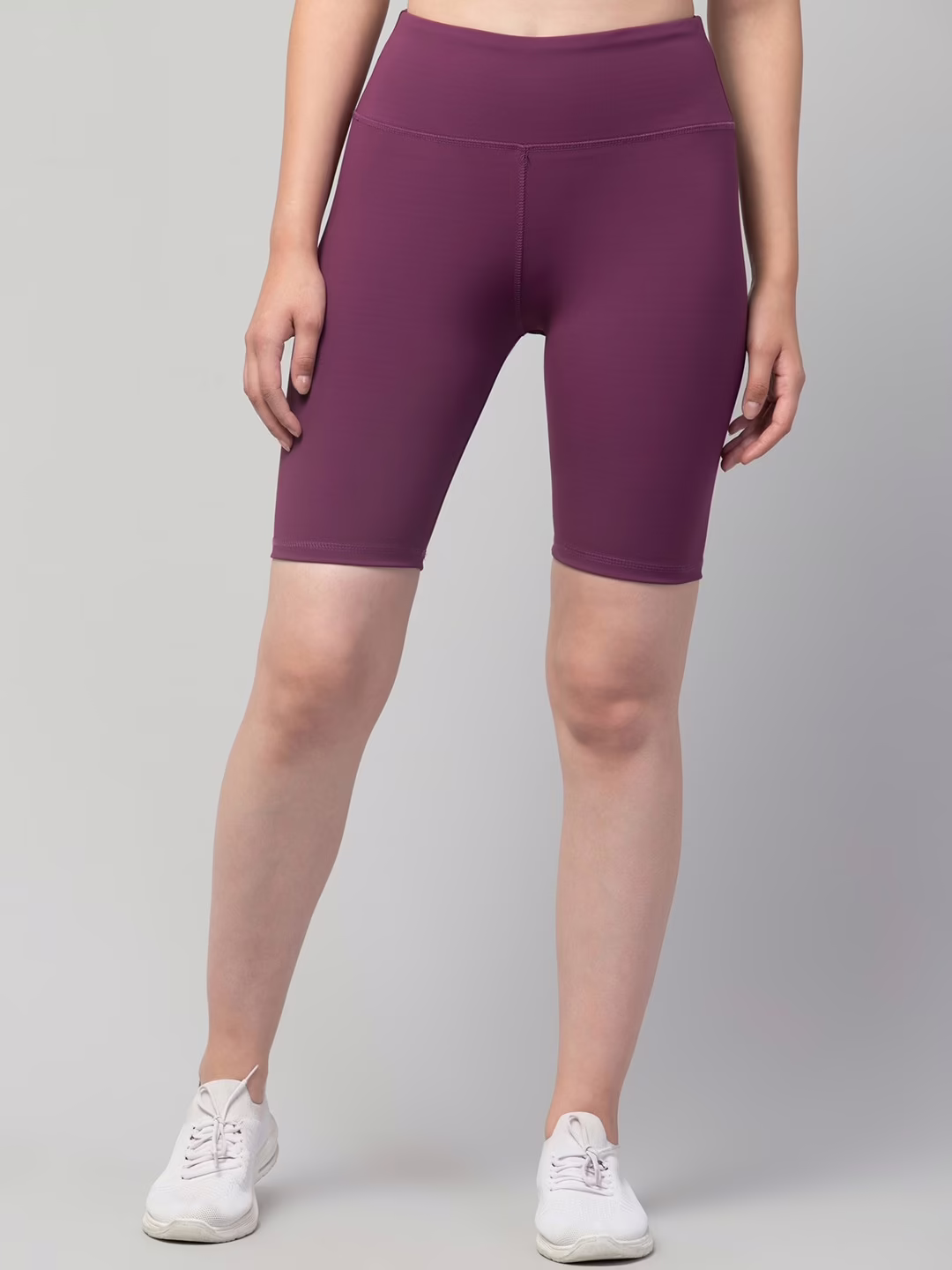 Fancy Purple Women Cycling Shorts