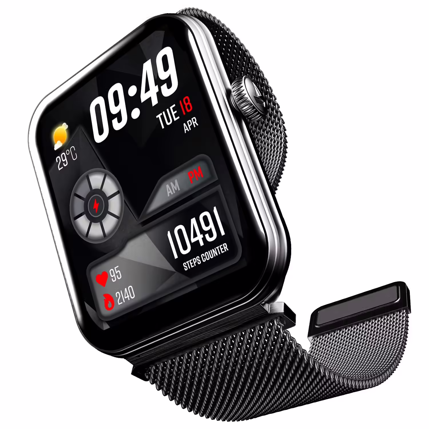 Boat Xtend Plus Smart Watch w/ 1.78" (4.5 cm) AMOLED Display Smart Watch