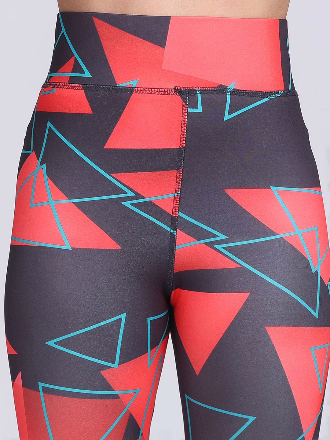 Classy Multi Printed Women Gym Tights - Image 5