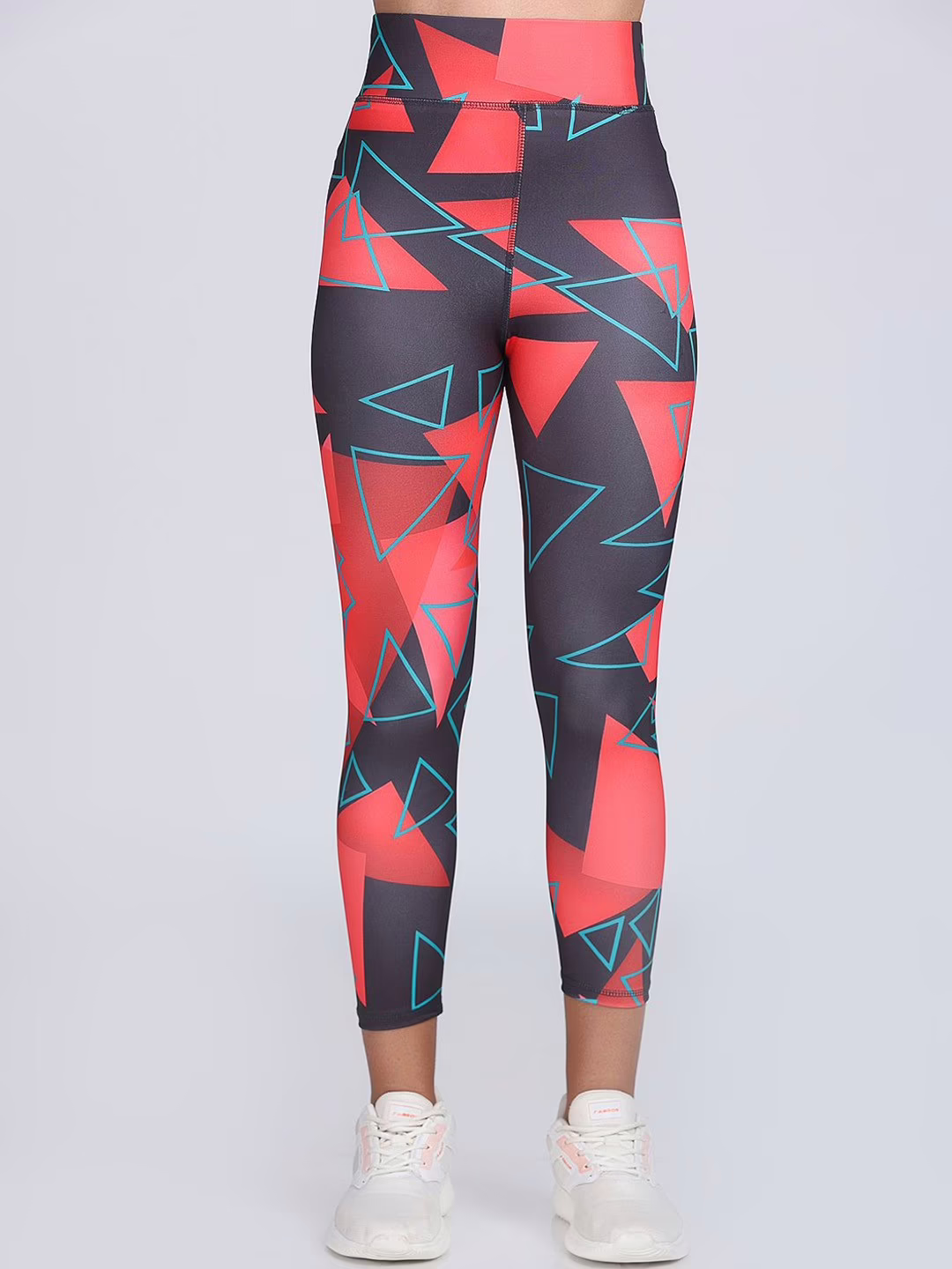 Classy Multi Printed Women Gym Tights - Image 3