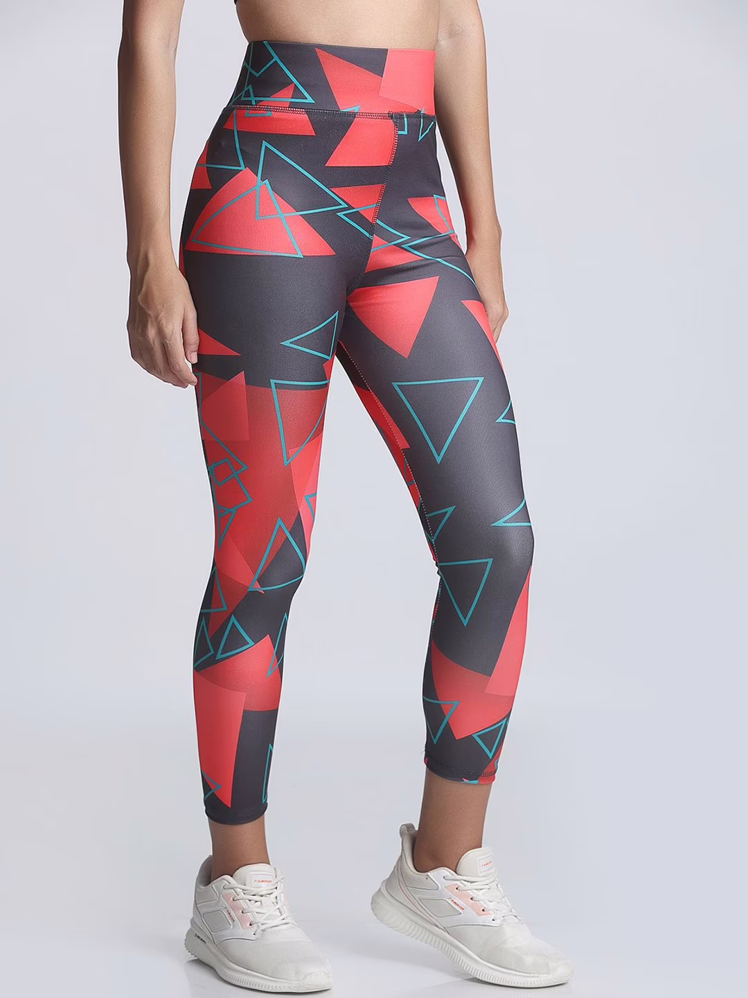 Classy Multi Printed Women Gym Tights