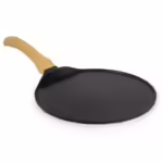 Cello Castello Die Cast Flat Dosa Tawa 28 Cm,Scratch Resistant,Black Tawa 28 cm diameter with Lid?