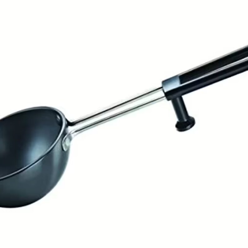 Prestige Hard Anodised Plus Tadka Pan 10 cm 1 L capacity?(Hard Anodised, Non-stick, Induction Bottom)