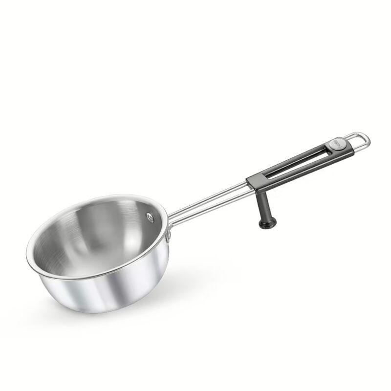 Prestige tri ply splendor Tadka Pan 13 cm diameter 0.55 L capacity??(Triply)